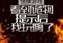 惊悚游戏：看到诡物提示后我玩嗨了小说全文哪里可以免费看？-个性文学